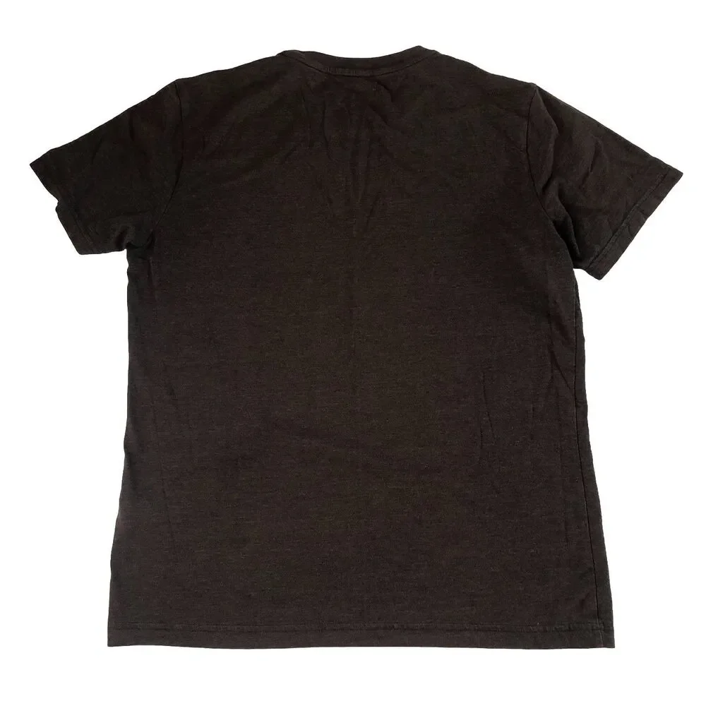 Banana republic factory men’s premium wash T-shirt Dark Brown Taupe Medium